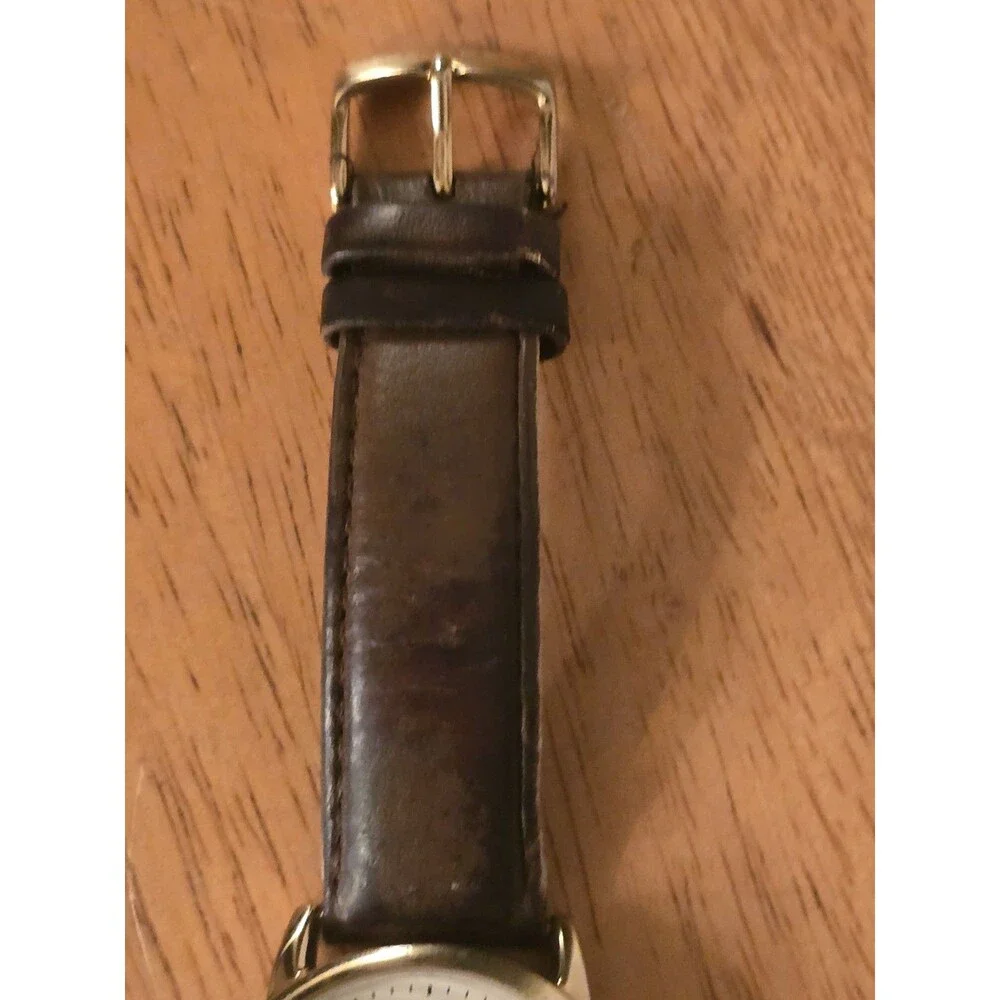 Vintage Timex Easy Reader 38mm Gold-Tone Watch TW2P75800 – Cream Dial – Works!